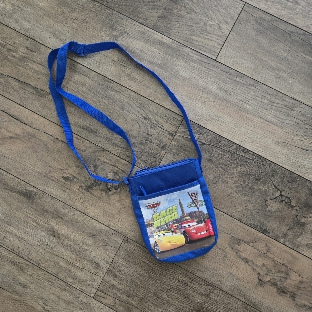 Disney Cars Blue Kids Accessory Bag